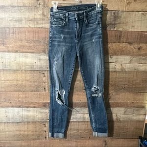 Citizens of Humanity Rocket Crop Blue Jeans 26